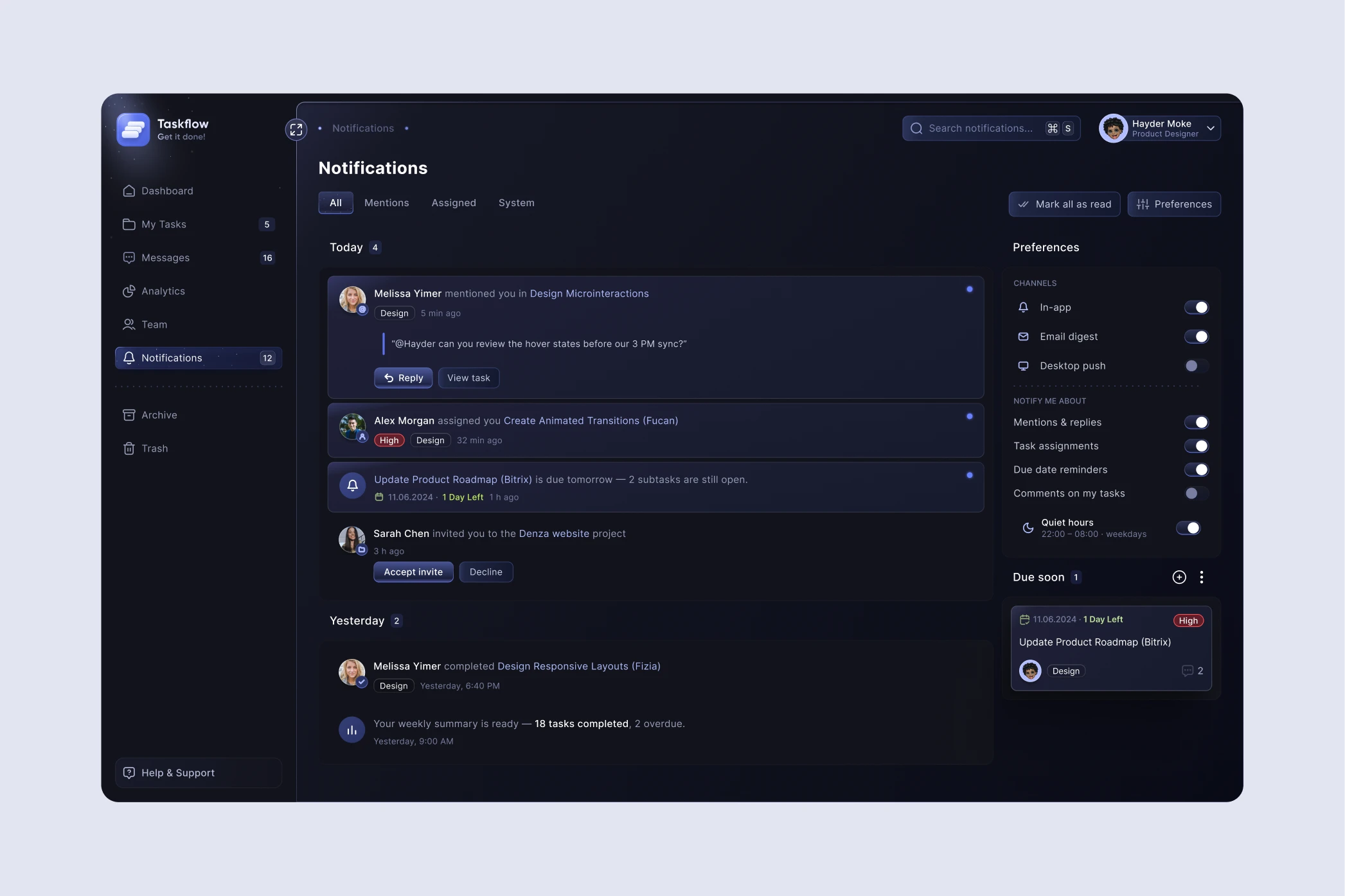 Taskflow — design detail
