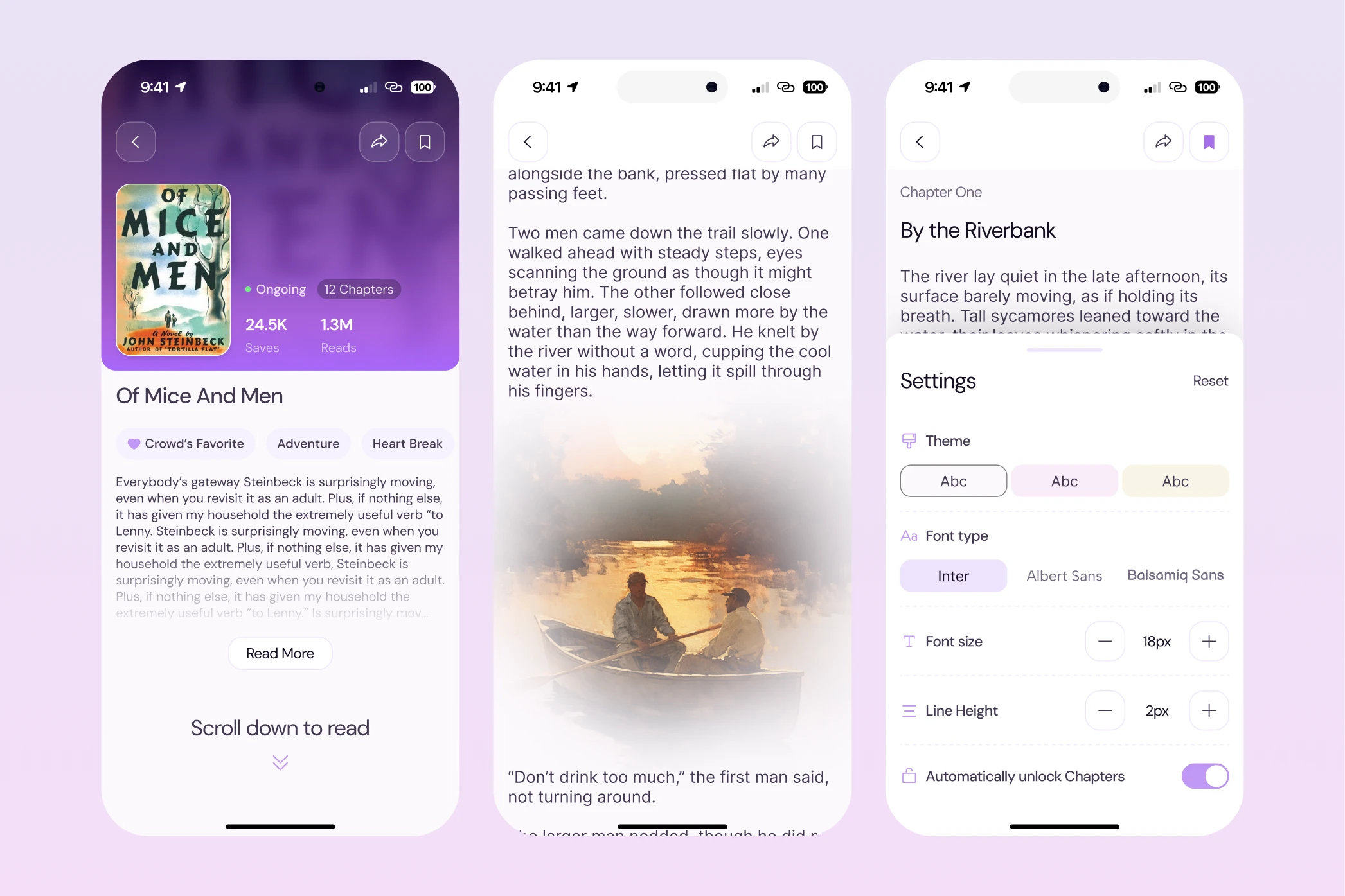 Ember — design detail