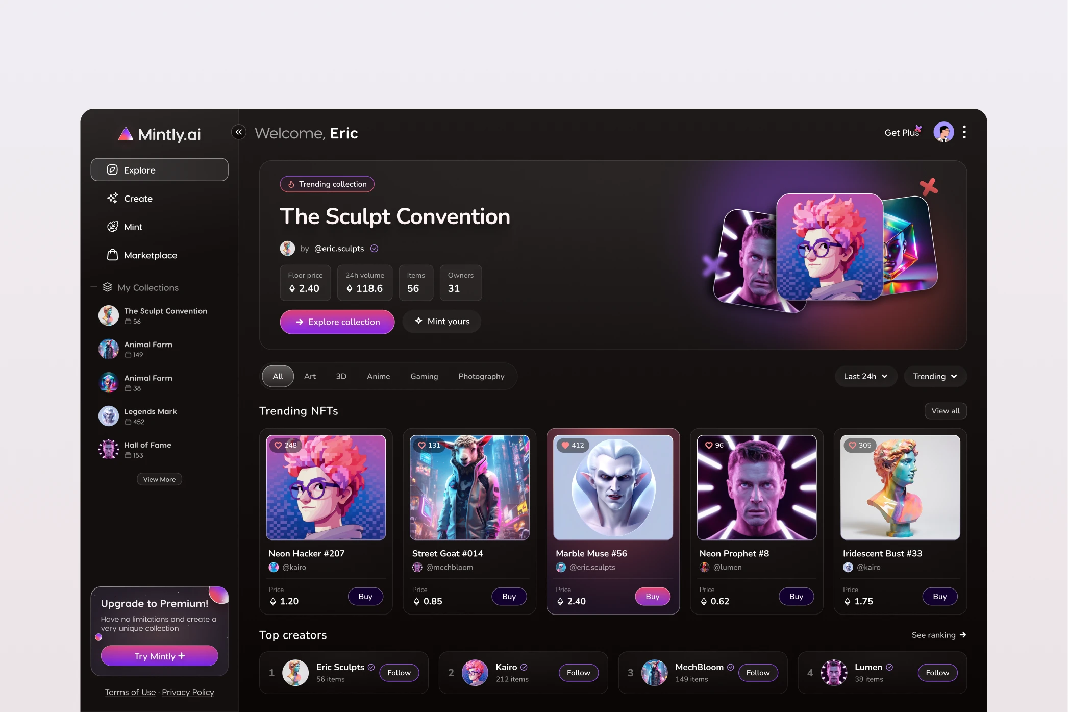 Mıntly AI — design detail