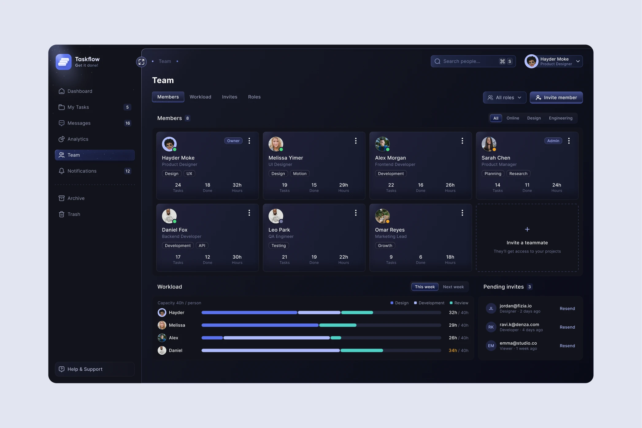 Taskflow — design detail