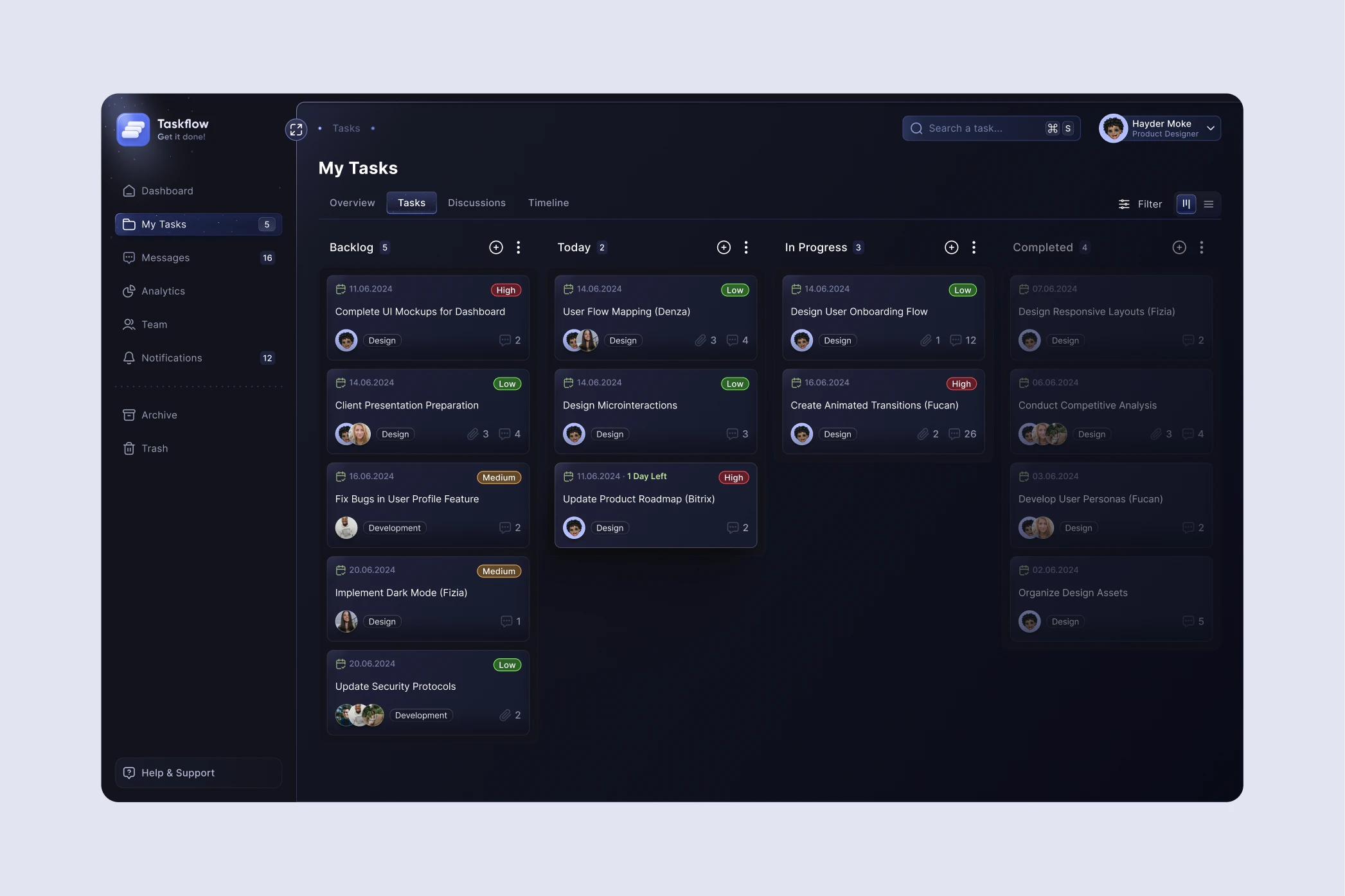 Taskflow — design detail