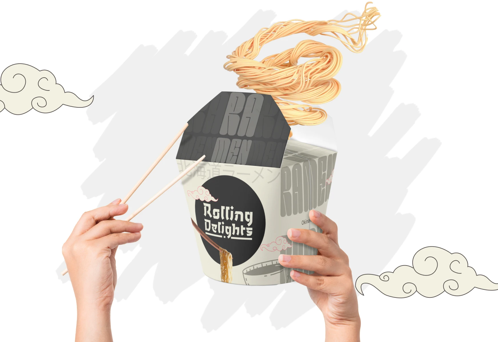 Rolling Delight — brand design detail