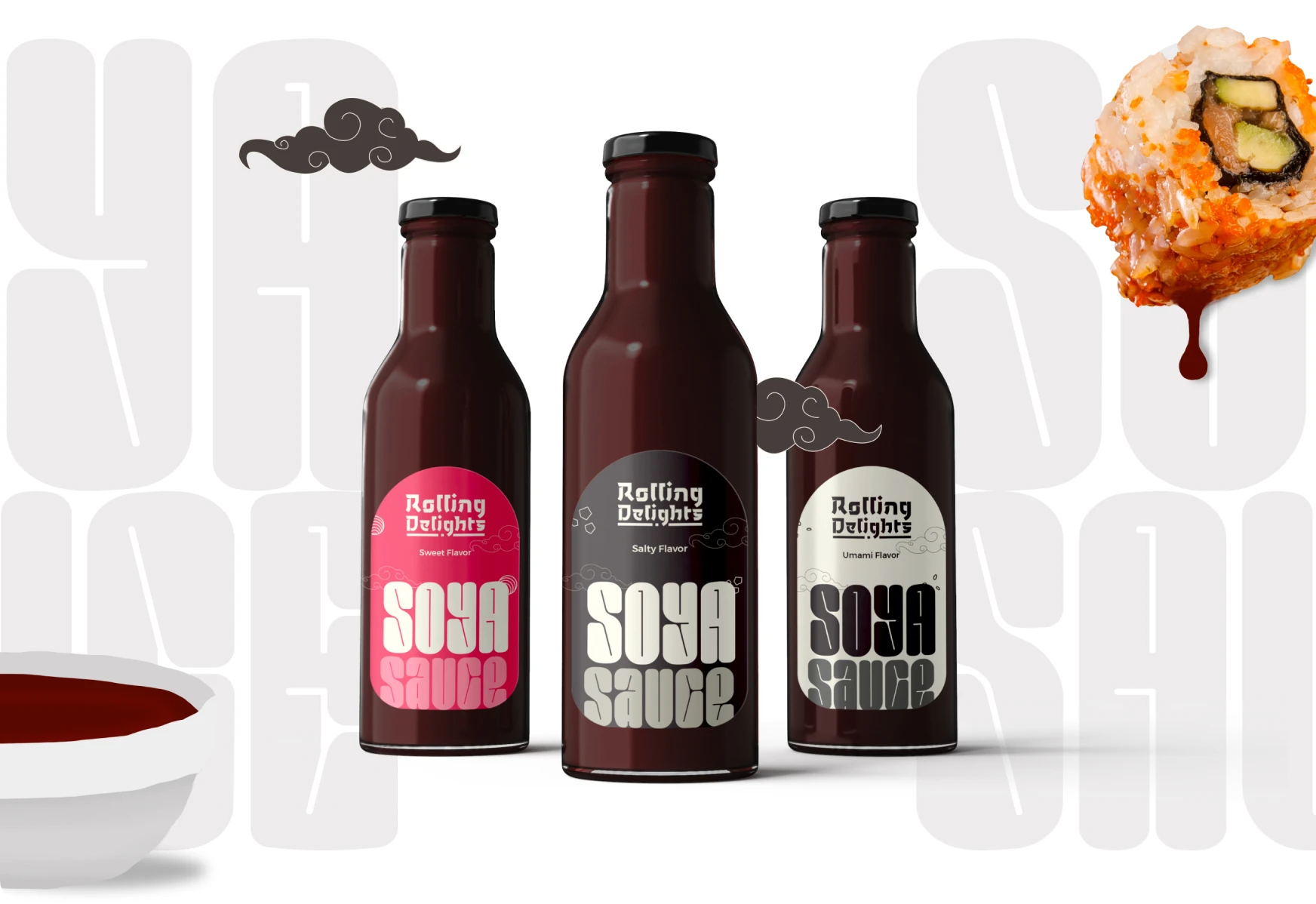 Rolling Delight — brand design detail