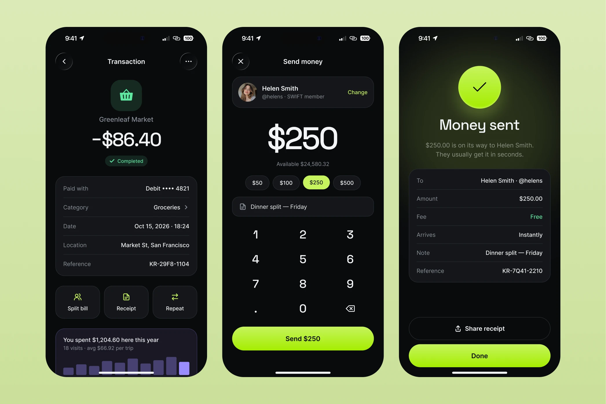 Swift — design detail